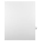 Mark Maker Legal Exhibit Index Tab White Single Tabs, 1/25th Cut, Letter Size, No Holes, Number 118, 25 Pack-White Single Tabs, 1/25th Cut