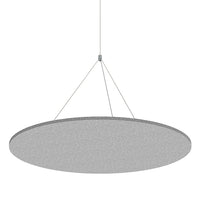 Archyi Ceiling Sculpo Square, 48" x 48", Dark Grey-Square