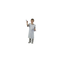 Pacon 35" x 24" White Disposable Apron-Disposable aprons for children