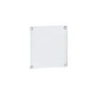 Azar Displays 17" x 11" Acrylic Sign Holder with Suction Cups, Clear, 2 Pack (106608)-Four high quality suction cups for long term holding power