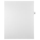 Mark Maker Legal Tabs - Letter Size - White - 1/15th cut - 25 tabs per package - 5 packages Pack - Number 125-White Single Tabs