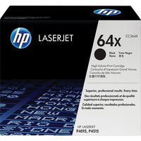 HP 64X (CC364X) Black High Yield Original LaserJet Toner Cartridge-Colour: Black