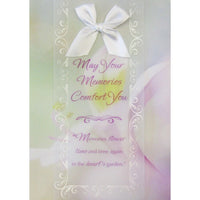 Rosedale Greeting Card, Sympathy, Flowers-Printed on premium coated card stock
