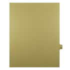 Mark Maker Legal Exhibit Index Tab Buff Single Tabs, 1/25th Cut, Letter Size, No Holes, Number 143, 25 Pack-Buff Single Tabs, 1/25th Cut
