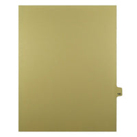 Mark Maker Legal Exhibit Index Tab Buff Single Tabs, 1/25th Cut, Letter Size, No Holes, Number 143, 25 Pack-Buff Single Tabs, 1/25th Cut