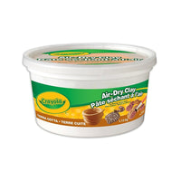 Crayola Terra Cotta Air Dry Clay-Use with traditional techniques such as pinch, coil, slab, score-and-weld