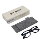 Gry Mattr Sociable BL Eco Blue Light Glasses - + 0.00 -Provides blue light protection from all digital devices. Reduces eyestrain and eye fatigue