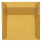 JAM Paper 8.5 x 8.5 Square Envelopes, Earth Brown Translucent Vellum, 25 Pack (1592169)-Earth brown