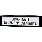 Fellowes Partition Additions Name Plate-Partition Additions™ Name Plate displays name, title, or department name on partition walls