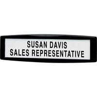 Fellowes Partition Additions Name Plate-Partition Additions™ Name Plate displays name, title, or department name on partition walls