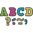 Teacher Created Resources Chalkboard Brights 3" lettres magnétiques, paquet de 67-Décorez votre tableau blanc en un clin d'œil