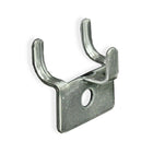 Azar Displays – Attaches crochets en métal de 1,25 x 1,13 x 0,38 po, 20/paquet (700017)-Pour panneaux à lattes ou perforés