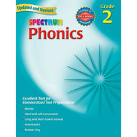 Carson Dellosa Spectrum "Phonics" Workbook, Grade 2 (CD-704605)-Age group and grade: Ages 7 - 8 years and grade 2nd