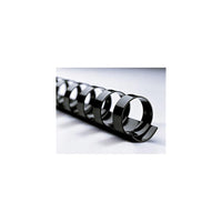 Southwest Combs - 19 rings - 3/4" - Black - 100 Pack-Plastic Binding Combs