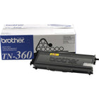 Brother TN360 High-Yield Black Toner Cartridge-Toner cartridge produces a rich, deep black for easy-to-read text and clear graphics