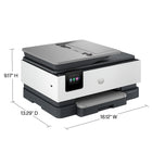 HP OfficeJet Pro 8135e Wireless All-in-One Colour Inkjet Printer with Bonus 3 months Instant Ink with HP+-Wireless Printing: Stay connected with our most reliable dual-band Wi-Fi, which automatically detects and resolves connection issues