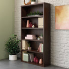Sauder Affirm 5-Shelf Commercial Bookcase - Noble Elm -Designed with a strong but lightweight 1.25" panel construction