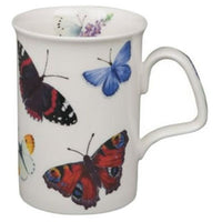 Roy Kirkham Mugs (Set of 6) - Butterfly Garden, Lancaster Shape-Mugs