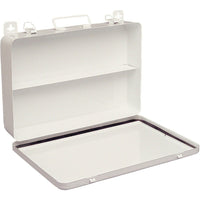 Metal First Aid Kit Containers, 14, 3 Pack-Dimensions W" x H" x D" - 14 x 9 1/2 x 2 9/16