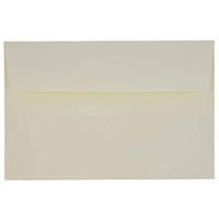 JAM Paper A9 Invitation Envelopes, 5.75 x 8.75 Strathmore Natural White Wove, 1000 Pack (31911141B)-Natural white