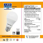 Northern Stars 9W Natural White LED A19 Light Bulb, 10 Pack-9W, 120V