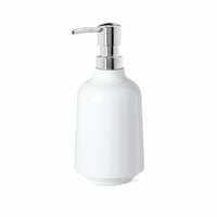 Umbra STEP - Pompe à savon liquide ou solution hydroalcoolique en melamine blanc 384ml, Paquet de 3-Non parfume