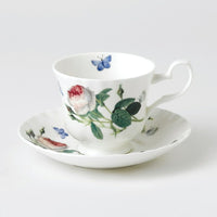 Roy Kirkham Teacup and Saucer (230 ml) Set of 2 - Palace Garden-Teacup and Saucer