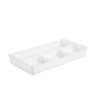 Poppin Drawer Organizer - White-Fits perfectly within Poppin’s Stow 3-Drawer and Stow Mini File Cabinets