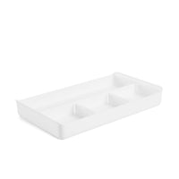 Poppin Drawer Organizer - White-Fits perfectly within Poppin’s Stow 3-Drawer and Stow Mini File Cabinets