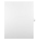 Mark Maker – Onglets séparateurs juridiques blancs, 1/25 onglets, format lettre, sans trous, numéro 113, 25/paquet-Onglets séparateurs blancs, 1/25 onglets
