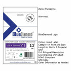 BlueDiamond HDMI Cable Male/Male- 6 inch, (80081)-Lifetime Warranty