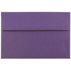 JAM Paper A7 Invitation Envelopes, 5.25 x 7.25, Dark Purple, 100 Pack (563912508g)-Dark purple