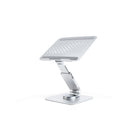 ShoppingAll Ergonomic Height and Angle Adjustable Laptop Stand Riser for Laptop Up to 17" - Silver-9