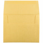 JAM Paper A2 Invitation Envelopes, 4.38 x 5.75, Stardream Metallic Gold, 50 Pack (GCST608I)-Blank interior for personalized message
