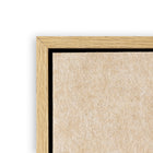 Gry Mattr Fabric Bulletin Board - 18" x 24" (Q202418M04-CA-R)-Modern canvas style frame that fits into any home or office decor