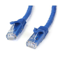StarTech Blue Gigabit Snagless RJ45 UTP Cat6 Patch Cable, 25ft Patch Cord, 25 Ft.-50-micron gold connectors ensure optimum conductivity while eliminating network signal loss due to oxidation or corrosion