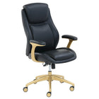 Beautyrest Charlotte Manager's Chair - Black-Heavy-duty base