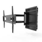 Kanto R500 Recessed In-Wall Full Motion Low Profile TV Mount for 46-inch to 80-inch TVs-Fits most flat panel TVs from 46” to 80”