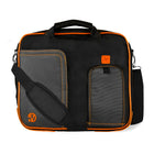 Vangoddy 12" Laptop Messenger Bag - Orange-Versatile laptop bag  Features accessory pockets for business cards, pens, stylus, and tablets or effortless organization.