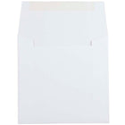JAM Paper Enveloppes de 5,5 x 5,5 po, blanc, 50/paquet-Intérieur vierge où écrire un mot personnalisé