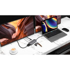 Adam Elements Casa X USB-C 10-in-1 Adapter - Space Grey-SD 3.0 / MicroSD 3.0 Card Reader