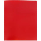 JAM Paper Plastic Heavy Duty Two Pocket Folders, Red, 12 Pack (383Hredg)-Finish: smooth