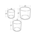 Azar Displays 4", 5", & 6" Deluxe Cylinder Set for Countertop (556333-SET)-4", 5", and 6" diameter set