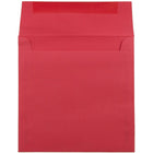 JAM Paper 6.5 x 6.5 Square Envelopes, Brite Hue Red Recycled, 25 Pack (2792283)-Weight: 0.4 lbs.