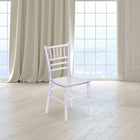 Flash Furniture Kids Crystal Transparent Chiavari Chair-Polycarbonate Construction