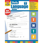 Evan-Moor Daily Language Review Teacher's Edition Book, Grade 1 (EMC579)-English