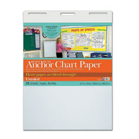 Pacon – Papier résistant pour tableaux thématiques, 27 x 34 po, blanc, non ligné, 25 feuilles/tablette (PAC3370)-Les tableaux d’ancrage sont fréquemment utilisés dans les classes pour servir de rappel visuel des stratégies, du vocabulaire et d’autres contenus que les élèves apprennent tout au long de l’année scolaire
