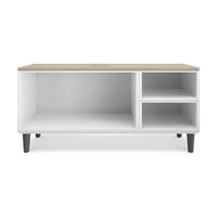Lewis Open-Shelving Unit, Light Walnut (UN55713-CC)-A Union & Scale Collection