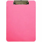 JAM Paper Standard Plastic Clipboard - Pink - 12 Pack-Color: Pink. Be stylish and organized with colorful clipboards.
