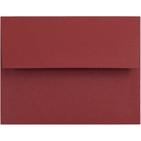 JAM Paper A2 Invitation Envelopes, 4.38 x 5.75, Dark Red, 250 Pack (31511305H)-Red dark base envelope